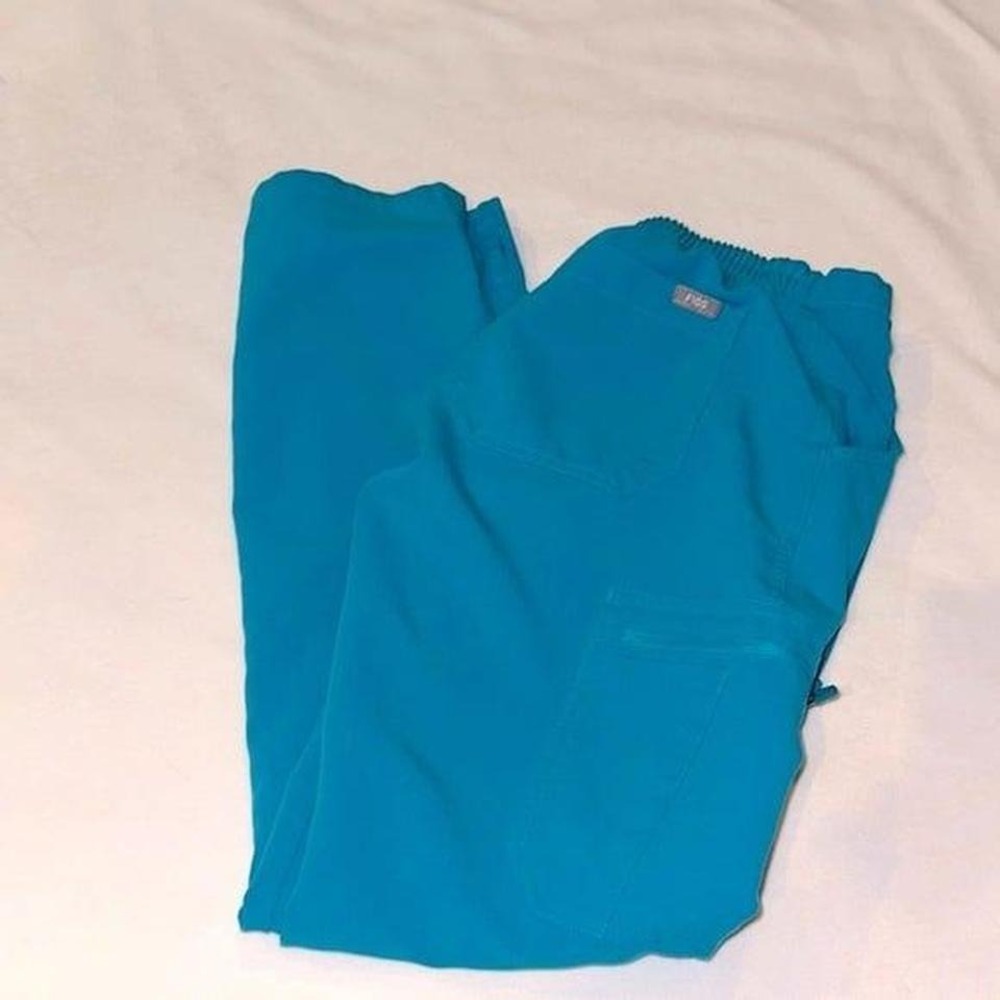 Figs Teal Scrub‎ Pants - Picture 7 of 10
